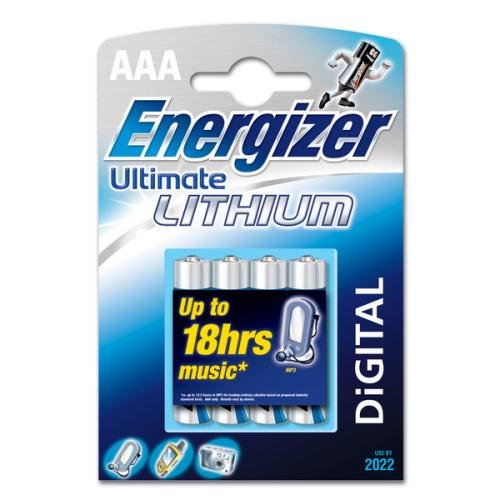 Preisvergleich Produktbild Energizer Batterien Ultimate Lithium digital Micro AAA 2022