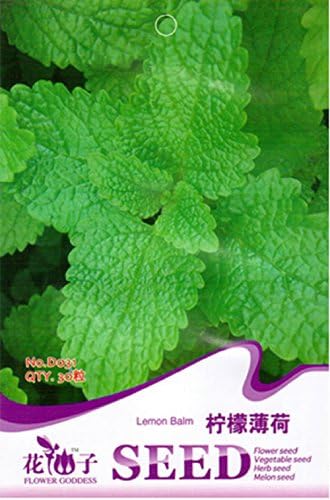 ❦ 30 Seeds Of Melissa Officinalis - Lemon Balm - Seed In Original Package Herbs