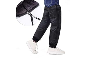 ITODA Knieschoner Warm Kniewärmer Wasserdicht Winddicht Beinwärmer Daune Knieschützer Herren Beinschutz Damen Beinstulpen Motorrad Fahrrad Knieprotektor Winter Knieunterstützung Plüschfutter Kniestütze