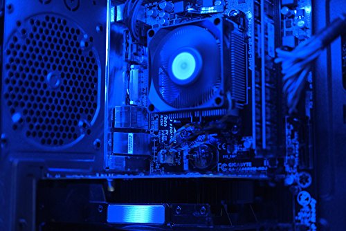 VIBOX Pyro GL750T-36 Gaming PC – 4,5GHz Intel i7 Quad Core CPU, GTX 1050 Ti GPU, Super, Desktop Gamer Computer mit Spielgutschein, Windows 10, Blau Innenbeleuchtung, lebenslange Garantie* (4,2GHz (4,5GHz Turbo) Superschneller Intel i7 7700K Kabylake Quad 4-Core Prozessor CPU, Nvidia GeForce GTX 1050 Ti 4GB Grafikkarte GPU, 32GB DDR4 2133MHz RAM, superschnelle 480GB SSD, 2TB (2000GB) SATA III 7200rpm Festplatte, 85+ Netzteil, CIT Storm Blau Gaming Geh§use, Intel B250 LGA1151 Mainboard) - 5