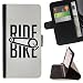 Produktbild For Samsung Galaxy S6 EDGE (NOT S6) Case , Ride-Fahrrad-Fahrrad-Sport-Übung Radfahrer - Flip Credit Card Slots PU-Leder-Mappen-Beutel Haut-Kasten-Abdeckung Hülle Case