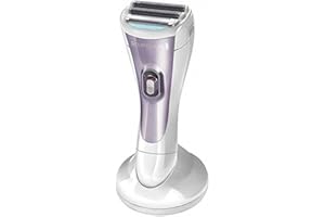 Remington Cordless Electric Lady Shaver for Women (Rechargeable, 30 Minute Usage, Wet & Dry, Showerproof, Moisturising Strip with Aloe Vera, Bikini Attachment, Storage Pouch, Cleaning Brush) WDF4840