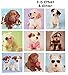 Produktbild alles-meine.de GmbH 9 tlg. Set - 3-D _ Aufkleber / Sticker -  Hunde & Welpen - Rachael Hale  - s..