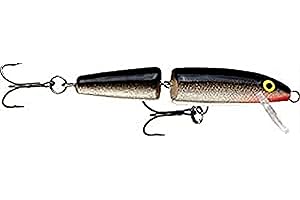 Rapala - Esca da Pesca Artificiale Spinning Jointed - Esca Finta di Simulazione per Acqua Dolce in Legno di Balsa - Prodotta in Estonia - profondità di Nuoto 0.9-1.2m