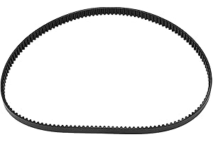 TODIKAPER Cinghia di trasmissione di ricambio per macchina del pane, 140-204 denti, 420-612 mm, per macchine da pane da cucina (140T)