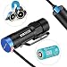 Produktbild OLIGHT S1R Baton aufladbar LED Taschenlampe max. 900 Lumen mit Cree XM-L2 LED - inkl. 1 x RCR123A Akku, Schwarz