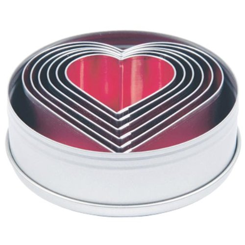 Städter 017016 Ausstechform 6 Herzen