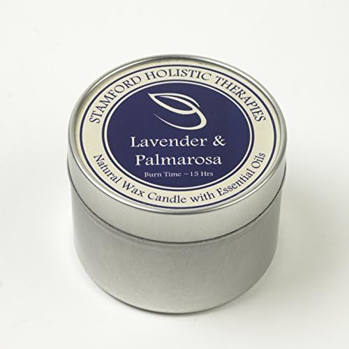 Lavender & Palmarosa Aromatherapy Tin Candle