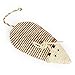 Produktbild Zhongsufei Maus Form Sisal Board Heimtierbedarf Katze Spielzeug Katze Scratch Platte Mühle Klaue Molar 35 cm (Farbe : Color Random(Without The Wire))