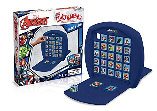 Winning Moves Marvel Avengers Assemble Top Trumps Match Spiel