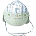 New Born Baby Boy's Checkered Summer Sun Hat Cap with Ear Flaps (Mint Green)