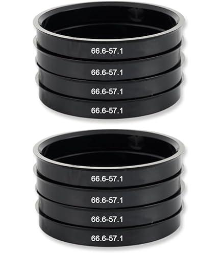 Cerchi In Lega Set Di 4 Anelli Centraggio In Alluminio - Diametro Esterno 70mm, Interno 57.1mm - Per Assi E Montaggi Precisi O-ring Alta Temperatura - Foto 3