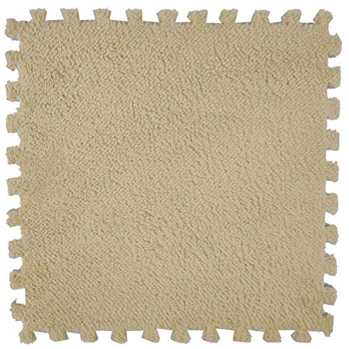 Preisvergleich Produktbild GHGMM Teppich Fußmatten Krabbelmatte, Haushalt Spleiß Anti-Fall Schaum rutschfeste Matte Schallschutz Krabbeldecke, 8 Farben, Freie Kombination,brownA,10pcs