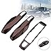 Produktbild JenNiFer 3Pcs Abs Fernschlüsselkasten Shell Covers Set Für Porsche - Brown