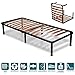 Produktbild EVERGREENWEB - Beste Klappbar Lattenrost Einzelbett 120x190 Höhe 35cm Orthopädisches Klapp Bet Komfort Leisten Holz mit 6 Abnehmbar Füße, Verstärkte Rahmen aus Stahl Bettgestell für Betten & Matratzen