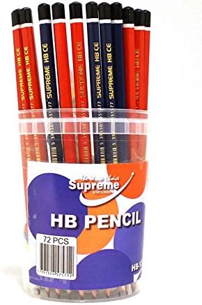 HB Pencils, tub of 72. Pack of 72 pencils