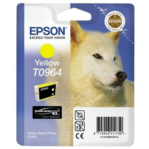 Epson T0964 Tintenpatrone Husky, Singlepack gelb