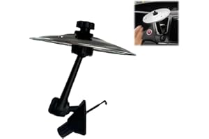 Fgbetcv Auto-Crash-Becken, Lüftungsschlitz, Auto-Trommel-Becken-Lüftungsschlitz, macht Ihr Fahren mehr Spaß, einfache Installation und robust, geeignet für alle Arten von Fahrzeugen (1 Stück)