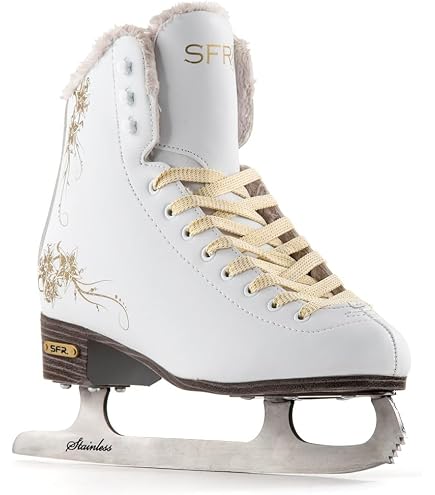 Roces Rfg 1 Patins à Glace pour Femme, Blanc, 34