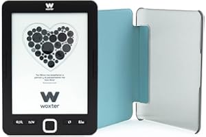 Woxter Scriba - Libro electrónico (Blue, 195 + Funda)