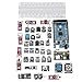 MUCHENG ZI Start Umschalten for Arduino DIY Mega 2560 R3 HC-SR04 Entwicklungsboard 37 in 1 Sensor Kit
