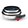 Qulinart by Brandt - Set di 2 pentole a induzione, 16 e 20 cm