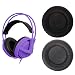 Produktbild Kalttoy Ohrpolster Schwamm Leder Ohrpolster für Steelseries Siberia V1 V2 V3 schwarz Schwarz