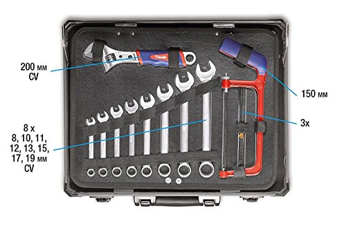 kwb Werkzeugkoffer 370780 (129-teiliger Inhalt, ideal für den ambitionierten Hausgebrauch, im stabilen Alukoffer) - 5