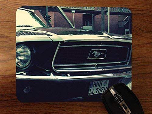 Preisvergleich Produktbild HYYCLS Vintage Mustang Desktop Mauspads