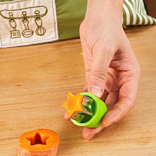 Gemüse Schere Formen Form Set (8 Stück) – Mini Cookie Ausstechformen Pie Kruste Obst Keks Formen Ausstecher Form - 4