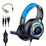 ◆ Einstellbares Rauschunterdrückungsmikrofon Das A60 Gaming Headset kombiniert hervorragende Klangqualitt mit fortschrittlichen Geruschunterdrückungs- und Isolationstechnologien für ein hervorragendes Hrerlebnis. Die Gaming-Headsets sind omnidirektional einstellbar und flexibel, um die Stimme aufzunehmen. Externe Audiokontrolle: Die Stummschalttaste und der Lautstrkeregler auf einem robusten, geflochtenen Draht aus militrischem Material sind bequem für eine schnelle und bequeme Einstell
