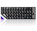 Produktbild LEDELI Tastaturaufkleber Tastatur Aufkleber Keyboard Sticker Tastatur-Aufkleber für PC, Laptop, Notebook, Computer-Tastaturen (Russisch Layout)