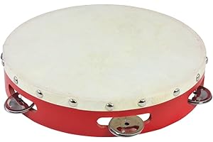 Percussion Workshop YPC42 9-Inch Wood Shell Tambourine