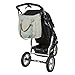 Lassig Green Label Mix 'n Match Diaper Bag Shoulder Bag Handbag Tote-Bag includes Matching Insulated Bottle Holder, wipeable Changing Mat, Stroller Hooks and lots of compartments, has different Colored Straps to Change Length of Bag, Light grey