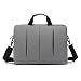 Produktbild Srotek Laptoptasche Wasserdicht Handtasche von Angelegenheit für Computer (Leinwand) grau grau 15.6 pouces