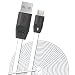 2 Meter-Micro USB-USB Cable Tangle Free Flat Cable with Fast Charging & Data Sync (White) RS.295.00