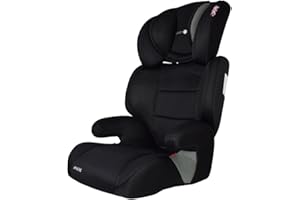 Cozy N Safe Apache Group 2 3 (4-12 Years Old) Highbacked Booster Child Toddler Car Seat with ECE R44/04 Certification- Black/Grey