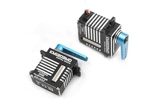 SPARKHOBBY KGMAX KM1203MD 20g 9kg.cm 34g Caja de Metal Engranaje de Metal Mini servo Digital para RC FPV Racing Drone Modelos Clase 450 Heli Tail (2 Piezas KM1203MD)