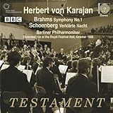 Brahms: Symphony No. 1 / Schoenberg: Verklärte Nacht von Herbert von Karajan