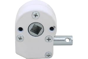 VMATISCH Schneckengetriebe markise Getriebe manuell markisengetriebe kurbelgetriebe markise mechanik Wohnwagen sonnenmarkise