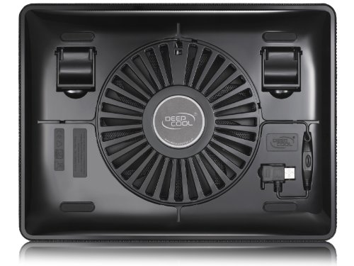 DeepCool N1 Slim Laptopständer mit Ventilator, Schwarz - 2