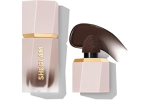SHEGLAM Sun Sculpt - Barra de contorno líquida de larga duración, crema bronceadora, color gamuza camel