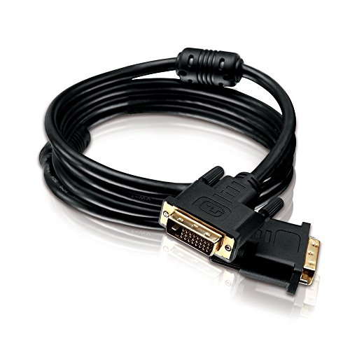 HDSupply X-DC130-005 DVI Dual Link Kabel, vergoldete Kontakte, 0,5m, schwarz - 2