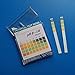 Produktbild Aleseae 100 Streifen Universal Praktische Full Range Ph-Teststreifen für Urin und Speichel Multicolor