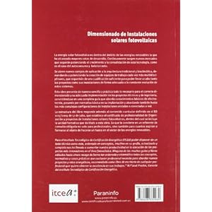 Dimensionado de instalaciones solares fotovoltaicas (Cp - Certificado Profesionalidad)