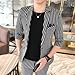 Produktbild YHNSXZ Suit,Blazers,Suits&Blazers,Formal Suits of Bridal Suite & Blazer Men Good Quality Striped Suits Fashion Male Slim Dress Suits Blazer Jackets + Pants, Photoshow, XXL