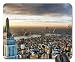 Produktbild planes over the city Mouse Pad, Mousepad (Skyscrapers Mouse Pad),Size in 8.7" x 7.08" inch