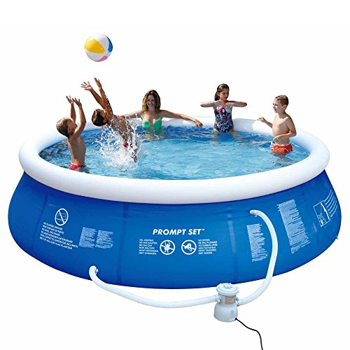 Jilong Quick-up Pool Set mit Filterpumpe, blau, 360 x 360 x 84 cm, 6094 L, 17210DE - 3
