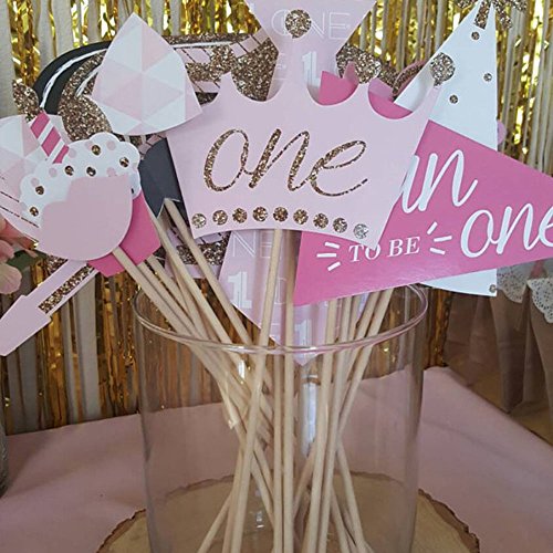 iLoveCos Babydusche Mummy To Be Schärpe Baby dusche Party Baby Flaschen Masken Photo Booth Props Neugeborene Dame Girl Partydekoration (it’s a girl) - 5
