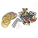 50 Needle Grommets Nipples + 50 Rubber Bands + 50 O-Rings + 3 Wrench Tattoo Kit
